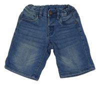 Modré riflové teplákové kraťasy C&A