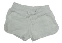 Biele čipkové kraťasy Alive