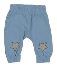 Svetlomodré tepláky s hviezdičkami