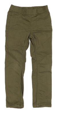 Khaki džegíny H&M
