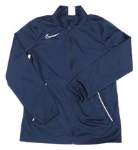 Tmavomodrá sportovní mikina s logem Nike 