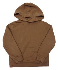 Hnedá mikina s klokankou a kapucňou H&M