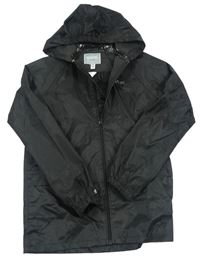 Čierna šušťáková nepromokavá outdoorová bunda s kapucňou REGATTA