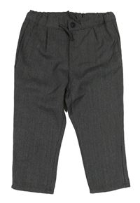 Tmavosivé vzorované chino slávnostné nohavice H&M