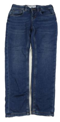 Modré skinny teplákové rifle C&A