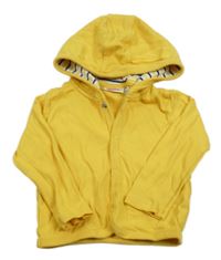 Tmavožltá prepínaci slabá mikina s kapucňou Kuniboo