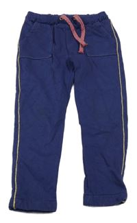 Tmavomodré tepláky s volánikom SeRGeNT MaJoR