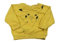 Hořčicová mikina s Pikachu H&M