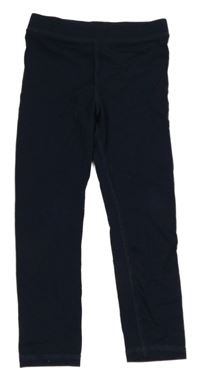 Tmavomodré spodní kalhoty H&M