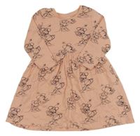 Růžové bavlněné šaty s Minnie Matalan