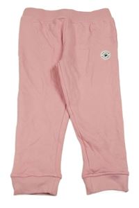 Ružové tepláky s potlačou ThreadCub