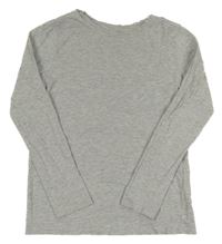 Sivé melírované tričko H&M