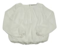 Bílá šifonová halenka A Punto