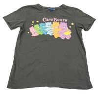 Antracitové tričko s Care Bears