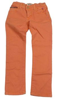 Oranžové skinny rifle zn. Tommy Hilfiger