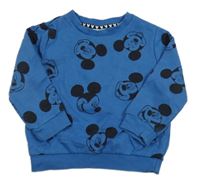 Modrá mikina s Mickeym Disney