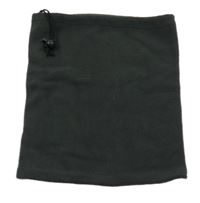 Tmavošedý fleecový nákrčník 