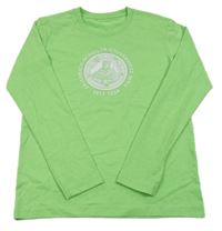 Zelené tričko s potlačou