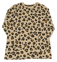 Béžové leopardí triko Primark