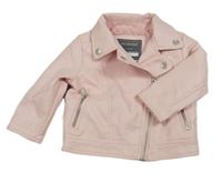 Světlerůžový koženkový křivák Primark