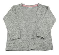Sivý melírovaný úpletový cardigan Pep&Co