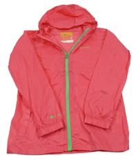 Fuchsiová šušťáková funkčná bunda s kapucňou Regatta