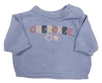 Lila svetr s logem Cherokee