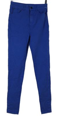 Dámské modré skinny rifle C&A