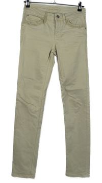 Dámské béžové skinny rifle Blue Fire 