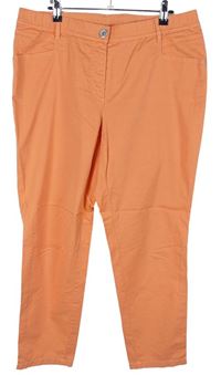 Dámské oranžové plátěné kalhoty Gerry Weber 