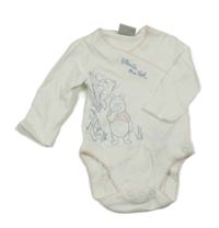 Bílé body s Medvídkem Pú Disney