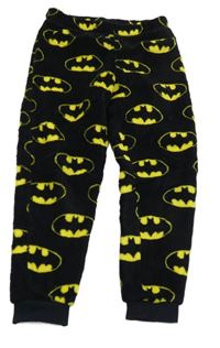 Černé chlupaté tepláky s Batmanem George