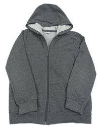 Sivá prepínaci mikina s kapucňou H&M