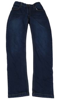 Tmavomodré teplákové rifle George