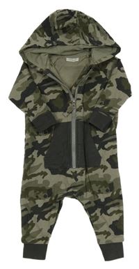 Army tepláková kombinéza s kapucňou Next