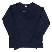 Tmavomodré funkční triko s nápisem Topolino