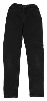 Čierne skinny rifle Denim Co