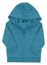 Modrá prepínaci mikina s kapucňou George