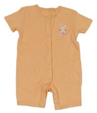 Oranžový overal s králíčkem George