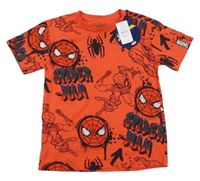 Nové - červené tričko Marvel se Spidermanem Nutmeg
