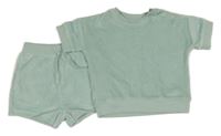 2set - Mint sametové kraťasy + tričko George