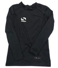 Čierne funkčné spodné tričko s logom Sondico