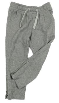 Sivé trblietavé tepláky Matalan