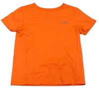 Neonvově oranžové športové tričko Kalenji