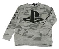 Šedá army mikina Playstation Primark