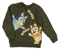 Khaki mikina Bluey