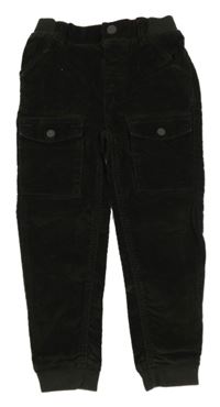 Kávové manšestrové kalhoty Nutmeg 