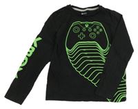 Černé triko X-box Next