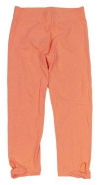 Neónově oranžové capri legíny St. Bernard