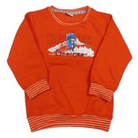 Červená mikina s mačkou s klokankou Wilayat